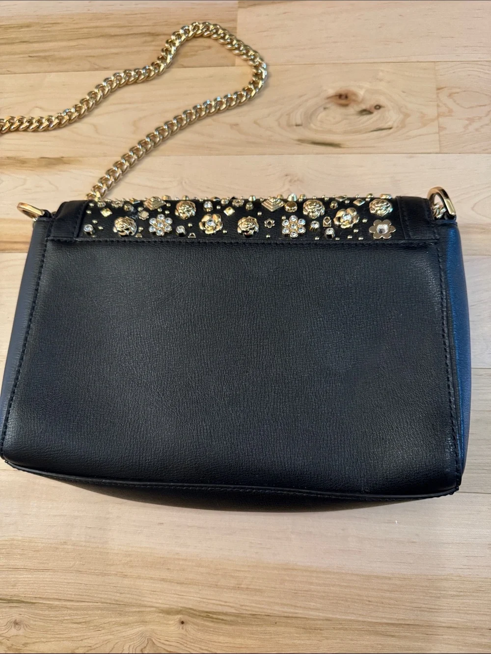 Michael Kors Limited Edition Whitney embellished shoulder bag floral studs-Purse